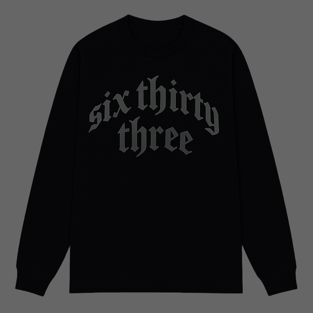 Long Sleeve BLK 633