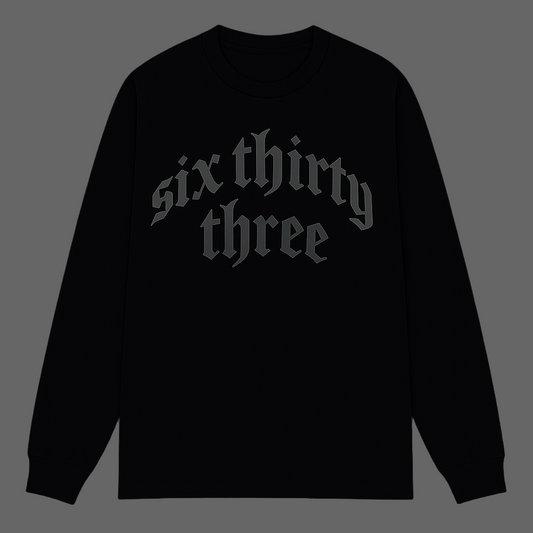Long Sleeve BLK 633